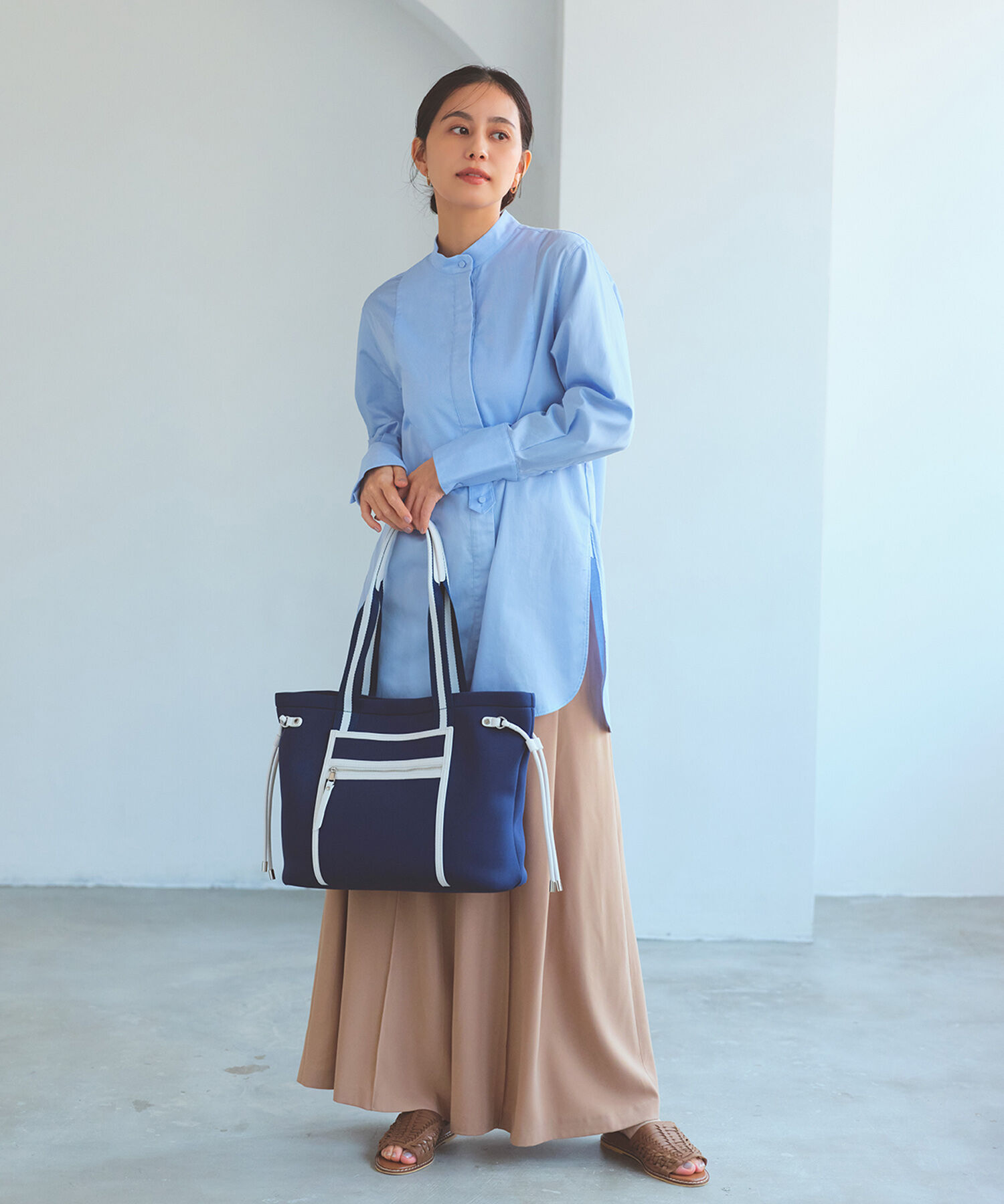 TOPKAPI TREASURE「【新色追加】【TREASURE TOPKAPI】ネオプレン フロントポケット 2way トートバッグ」|トートバッグ|