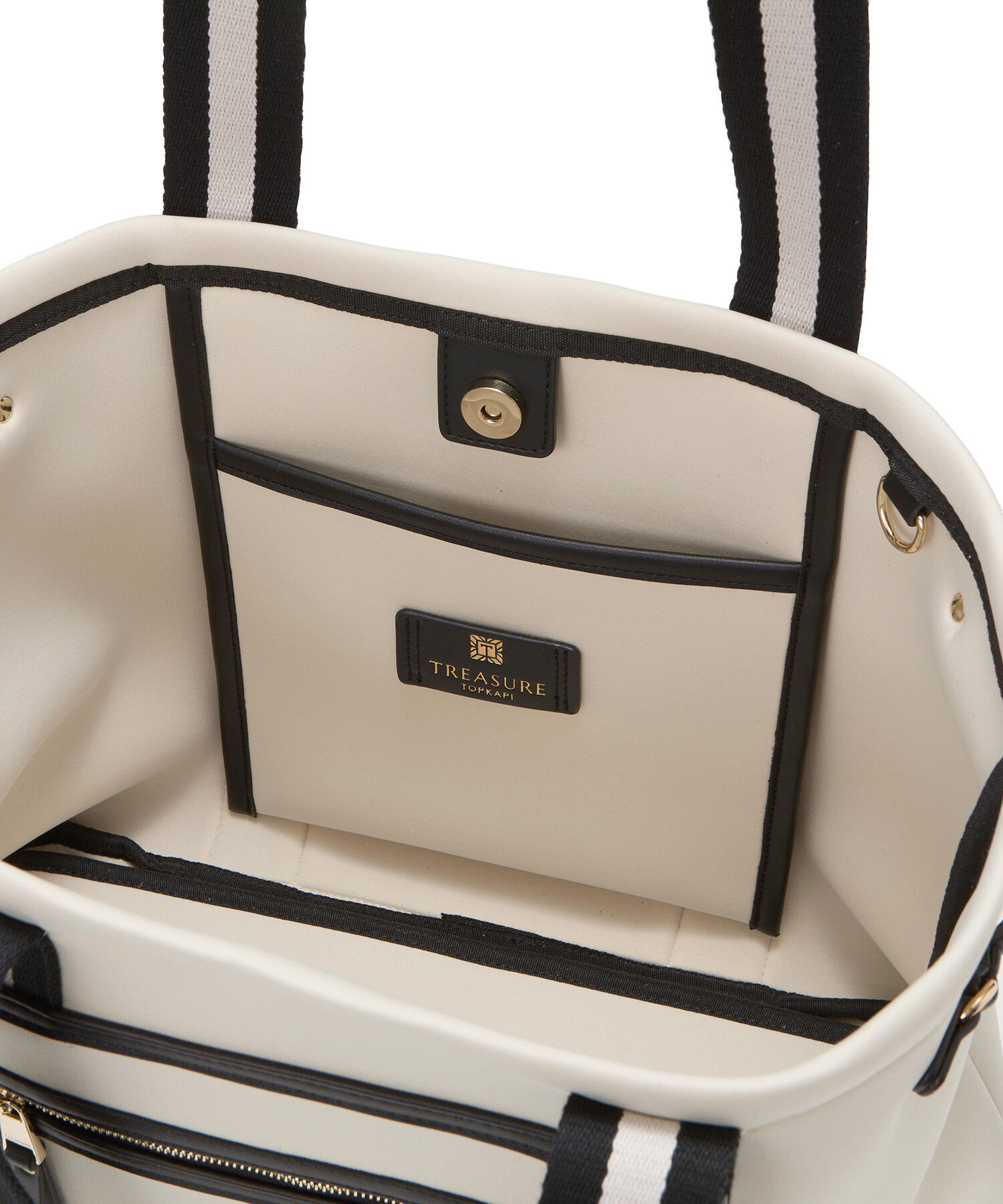 TOPKAPI TREASURE「【新色追加】【TREASURE TOPKAPI】ネオプレン フロントポケット 2way トートバッグ」|トートバッグ|