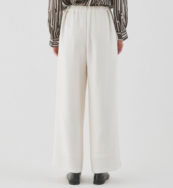 GALERIE VIE「ダブルクロス イージーセミワイドパンツ」|その他|