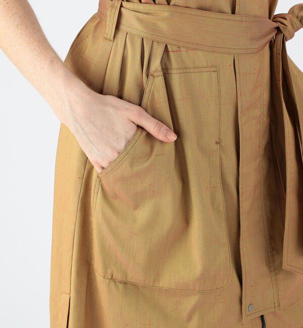 CABaN「コットンシルクストレッチ ロングジレ」|その他|