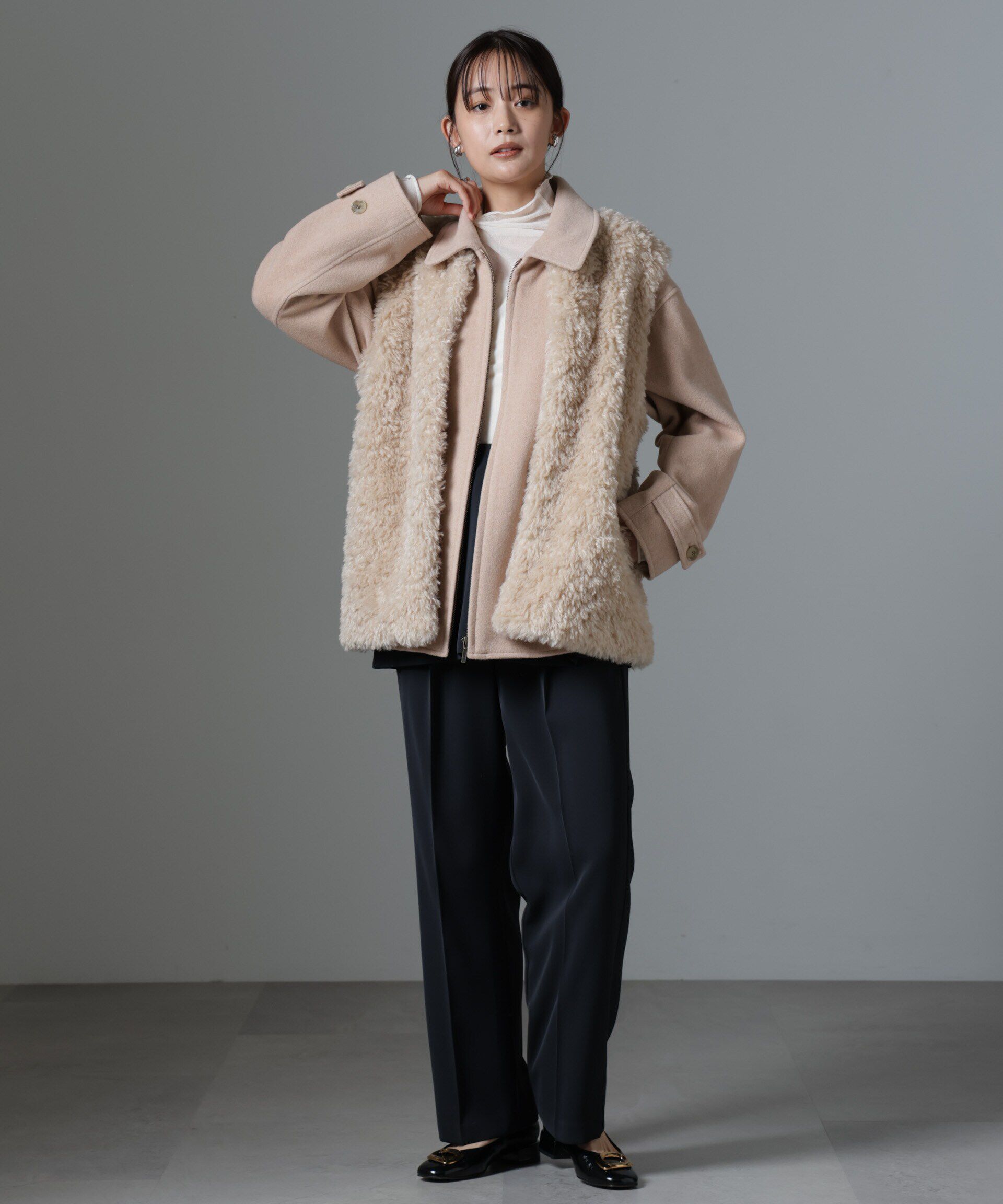 nano･universe「ZIPミドルコート」|その他|