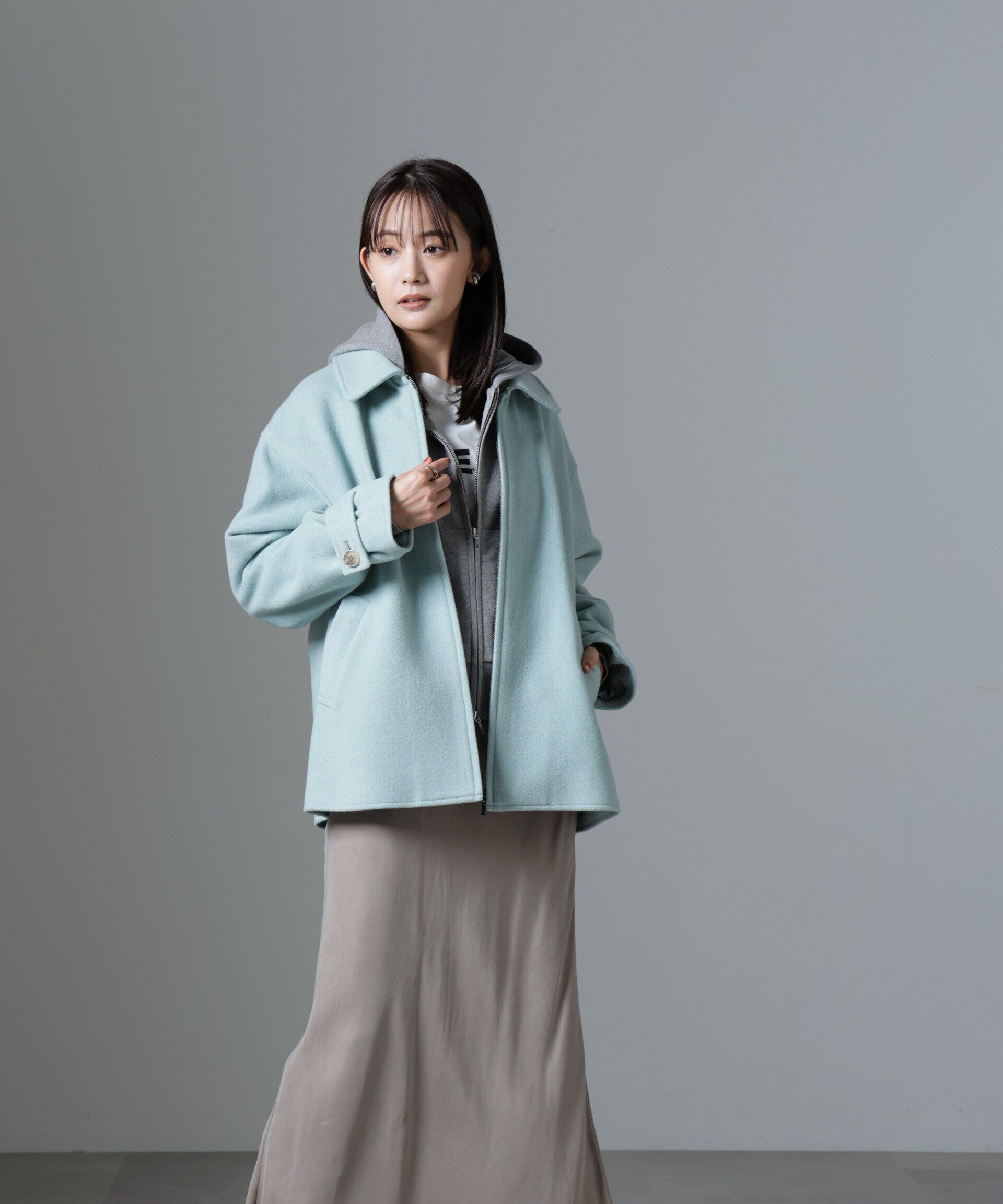 nano･universe「ZIPミドルコート」|その他|