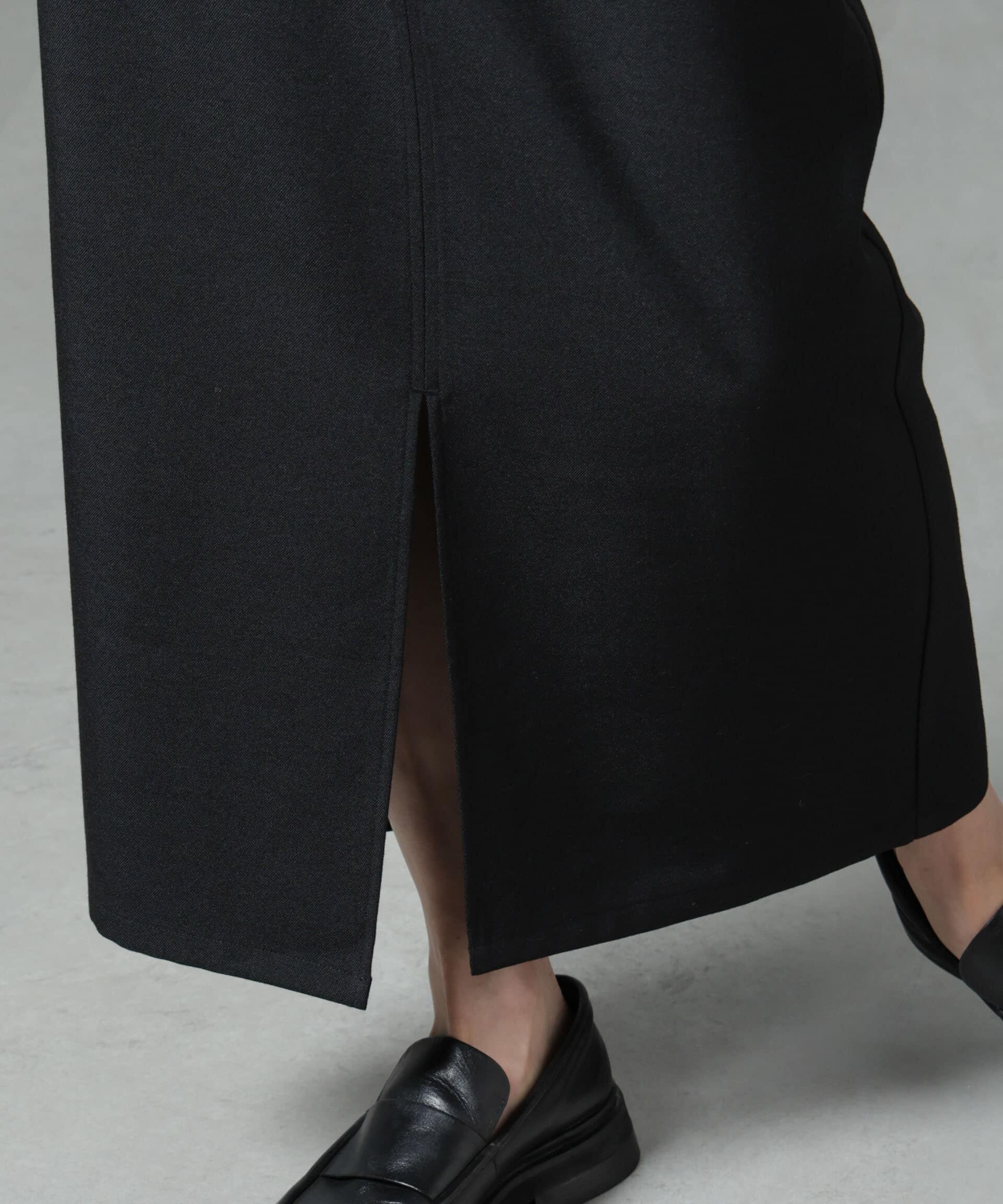 nano･universe「フロントスリットタイトナロースカート」|スカート|