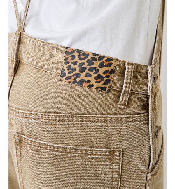  「カラーデニムオールインワン」|ワンピース|