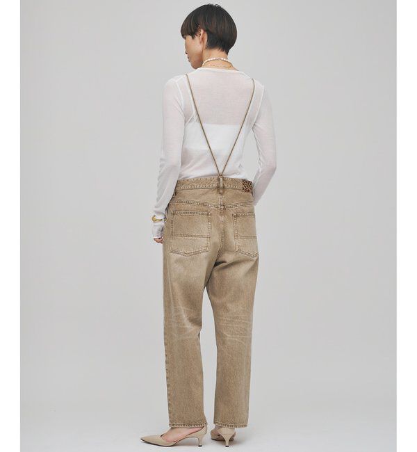  「カラーデニムオールインワン」|ワンピース|