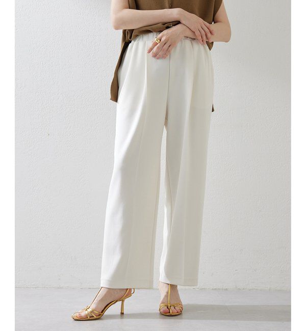  「カットジョーゼットパンツ」|チノ|