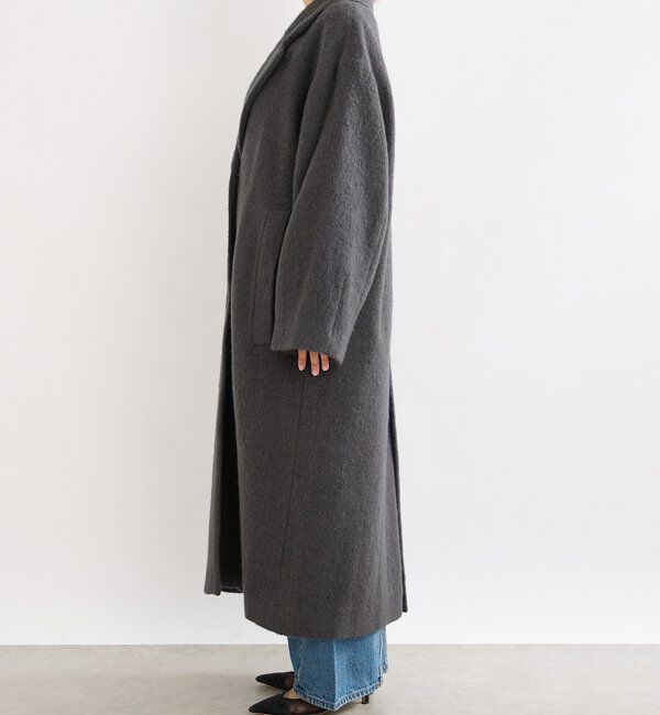  「【柔らかな質感】シャギーロングチェスターコート」|その他|