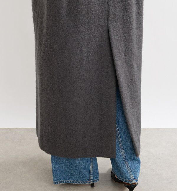  「【柔らかな質感】シャギーロングチェスターコート」|その他|