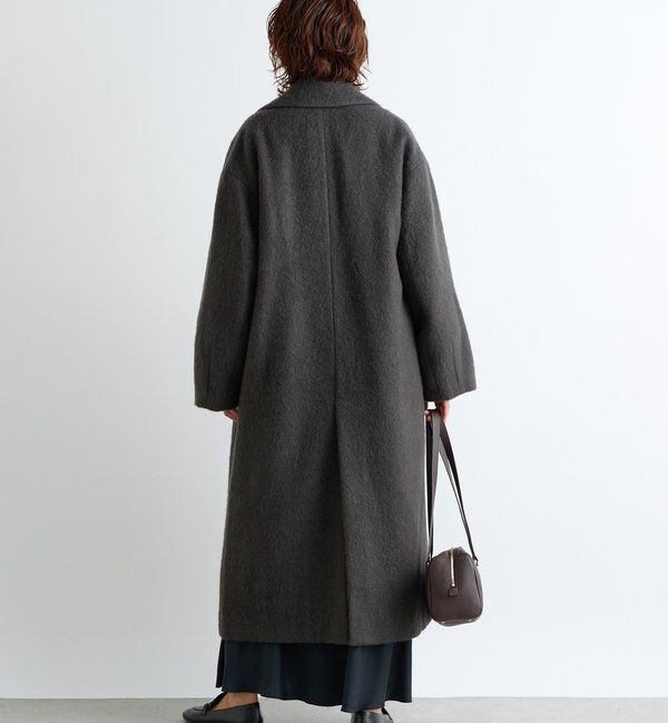  「【柔らかな質感】シャギーロングチェスターコート」|その他|