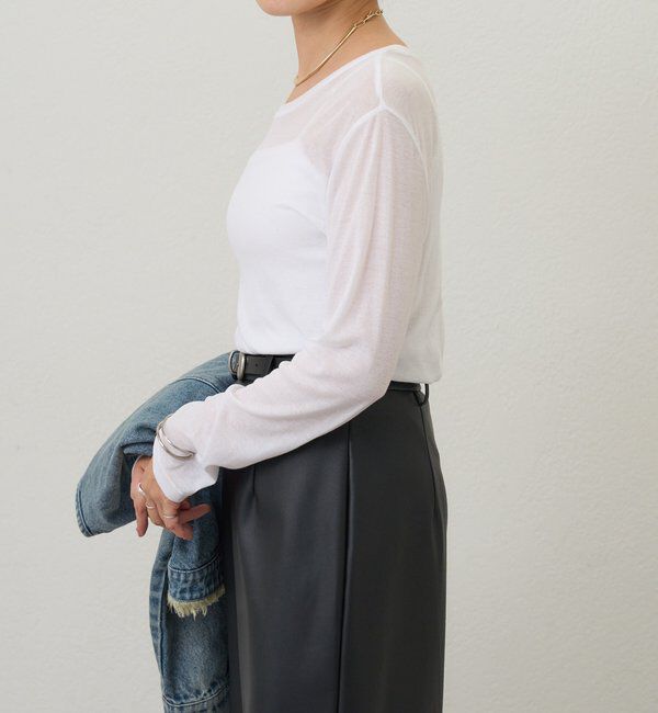  「【26SS予約】ベーシックシアーロンTEE」|Tシャツ・カットソー|