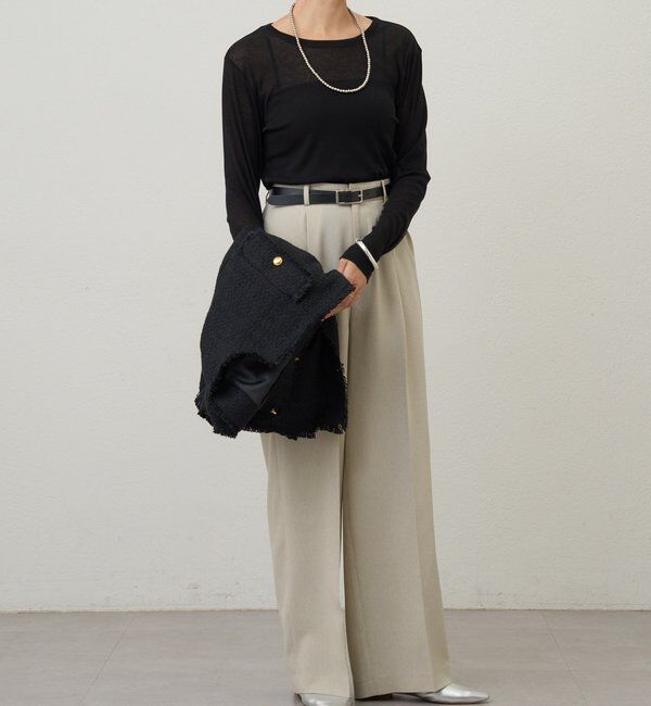  「【26SS予約】ベーシックシアーロンTEE」|Tシャツ・カットソー|