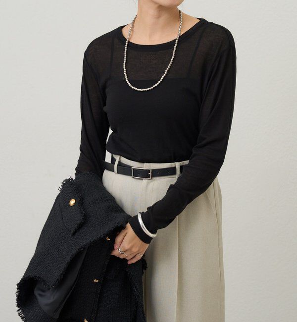  「【26SS予約】ベーシックシアーロンTEE」|Tシャツ・カットソー|