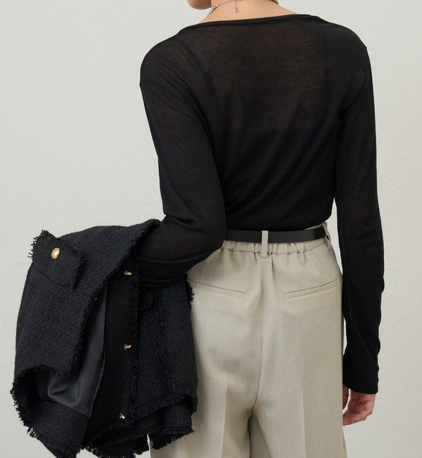  「【26SS予約】ベーシックシアーロンTEE」|Tシャツ・カットソー|