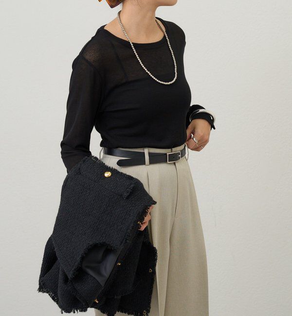  「【26SS予約】ベーシックシアーロンTEE」|Tシャツ・カットソー|