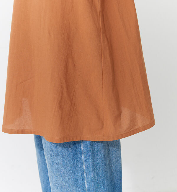 collex「オーガニックコットンサックブラウス」|シャツ・ブラウス|