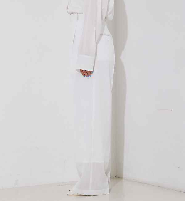 Rouge vif「【セットアップ対応】エアリーボイルパンツ」|その他|