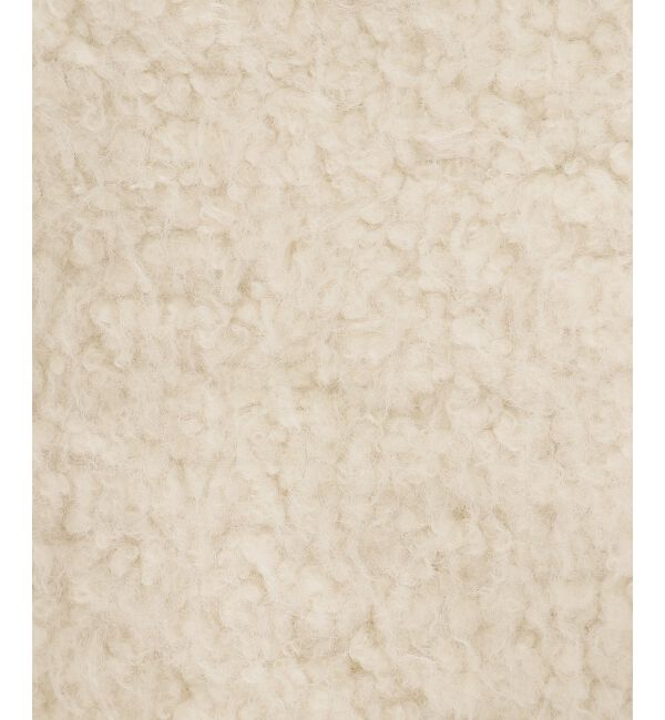  「ビット付きフワフワショートコート」|その他|