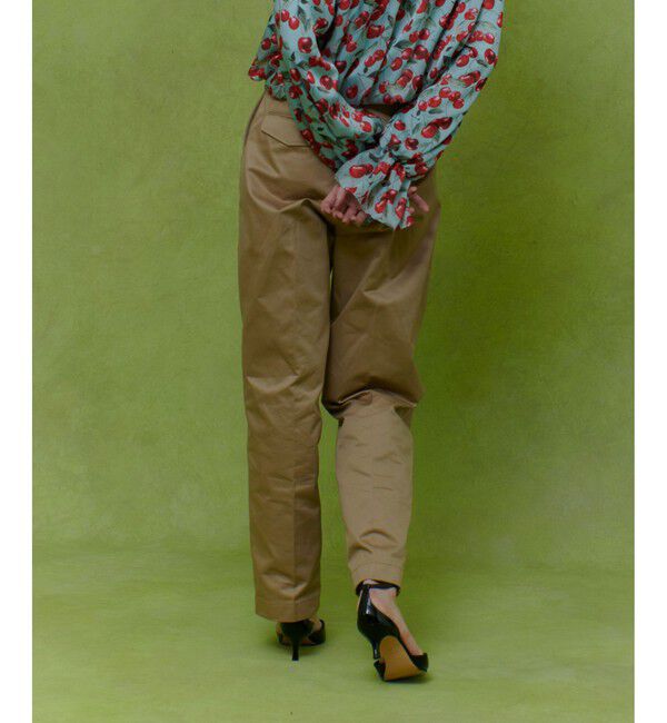 LOULOU WILLOUGHBY「【LOULOU WILLOUGHBY】タックチノパンツ」|チノ|