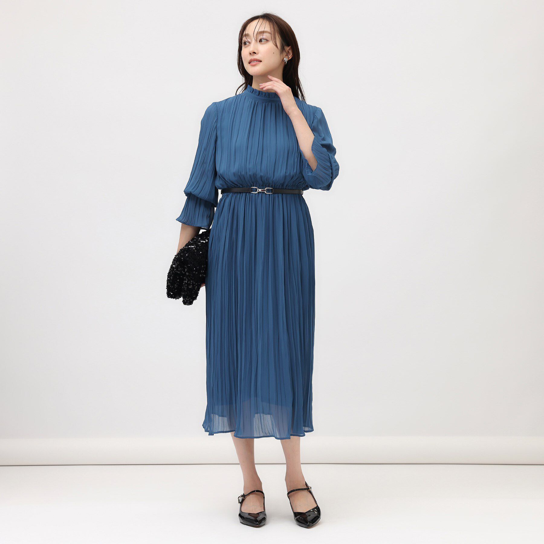 UNTITLED「【お呼ばれドレス】ジョーゼット オケージョンワンピース」|ワンピース|