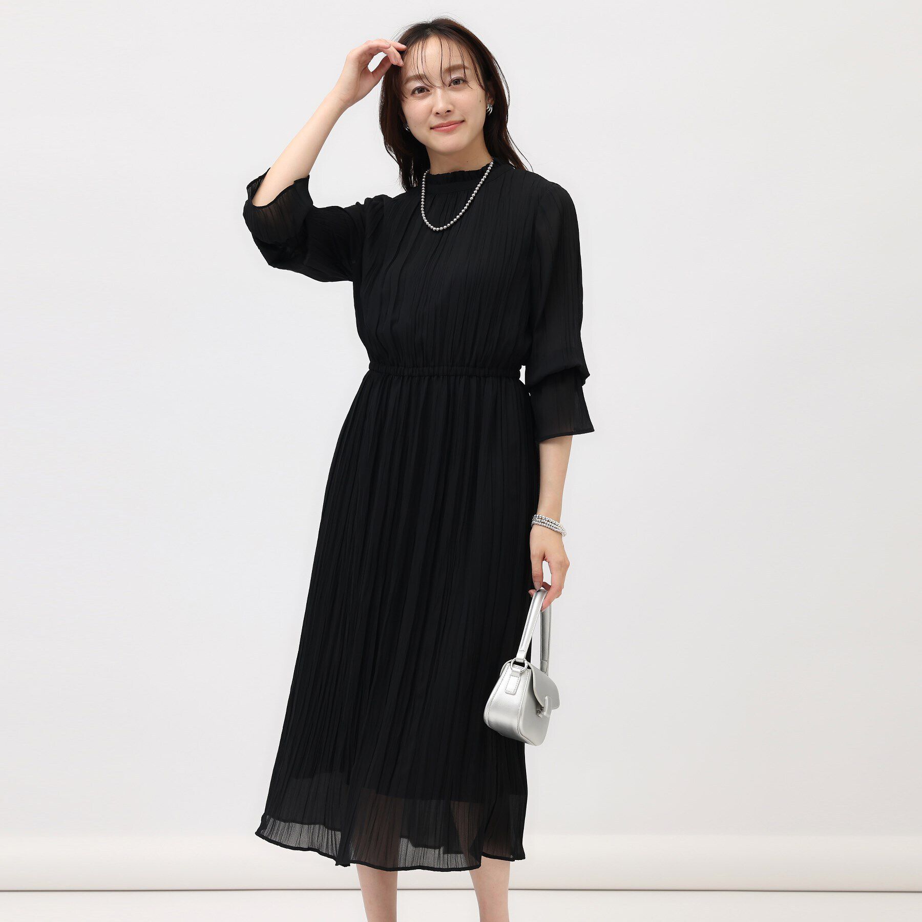 UNTITLED「【お呼ばれドレス】ジョーゼット オケージョンワンピース」|ワンピース|