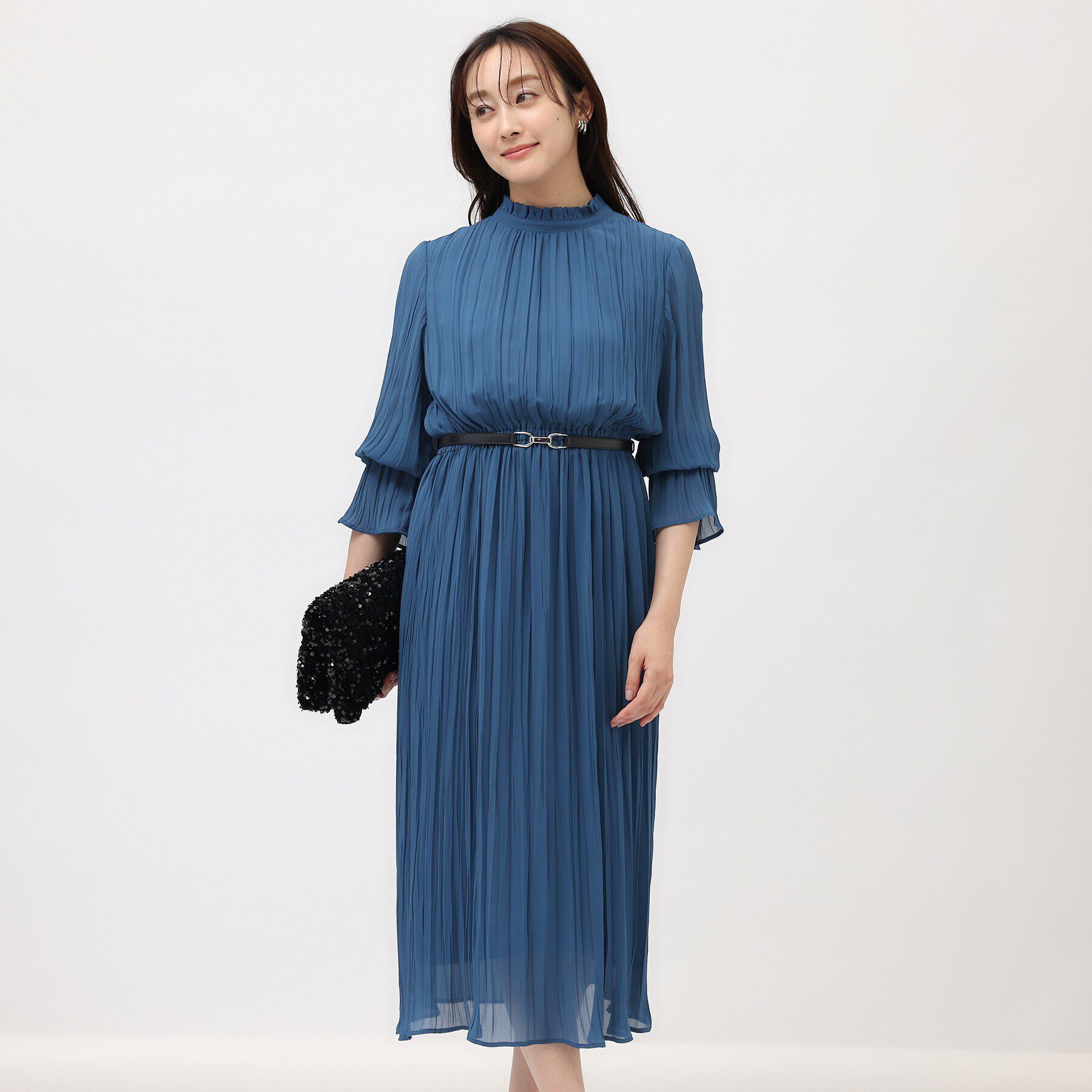 UNTITLED「【お呼ばれドレス】ジョーゼット オケージョンワンピース」|ワンピース|