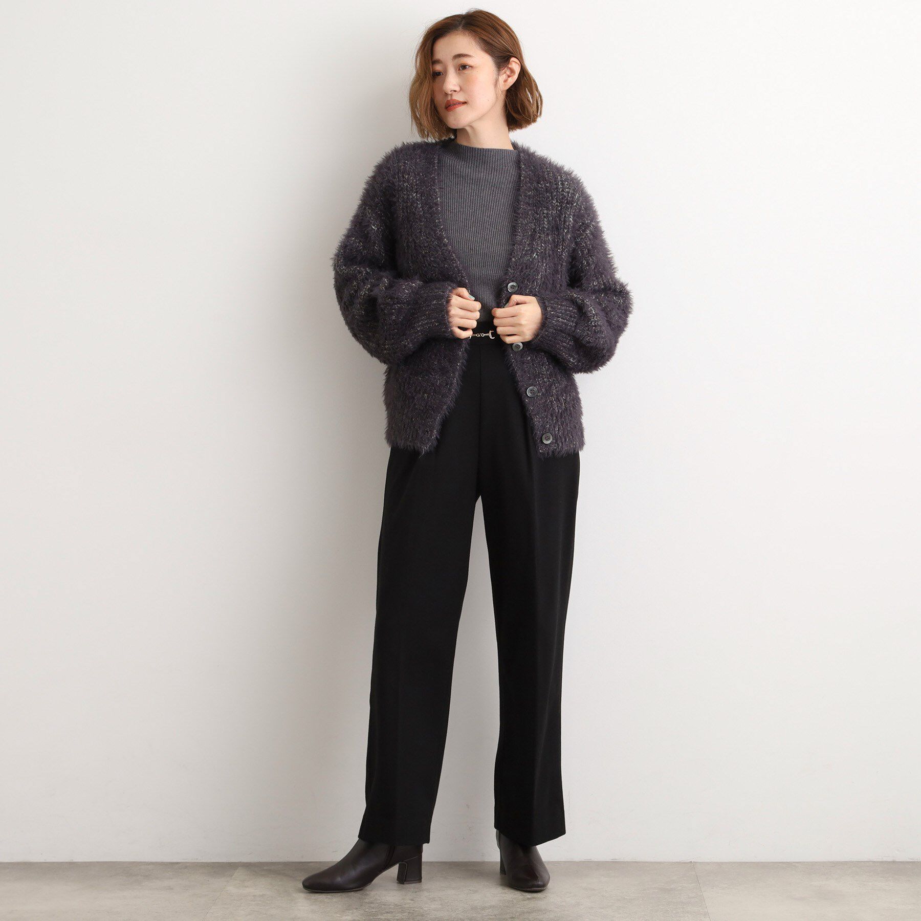 grove「フロントビットカルゼワイドパンツ」|その他|