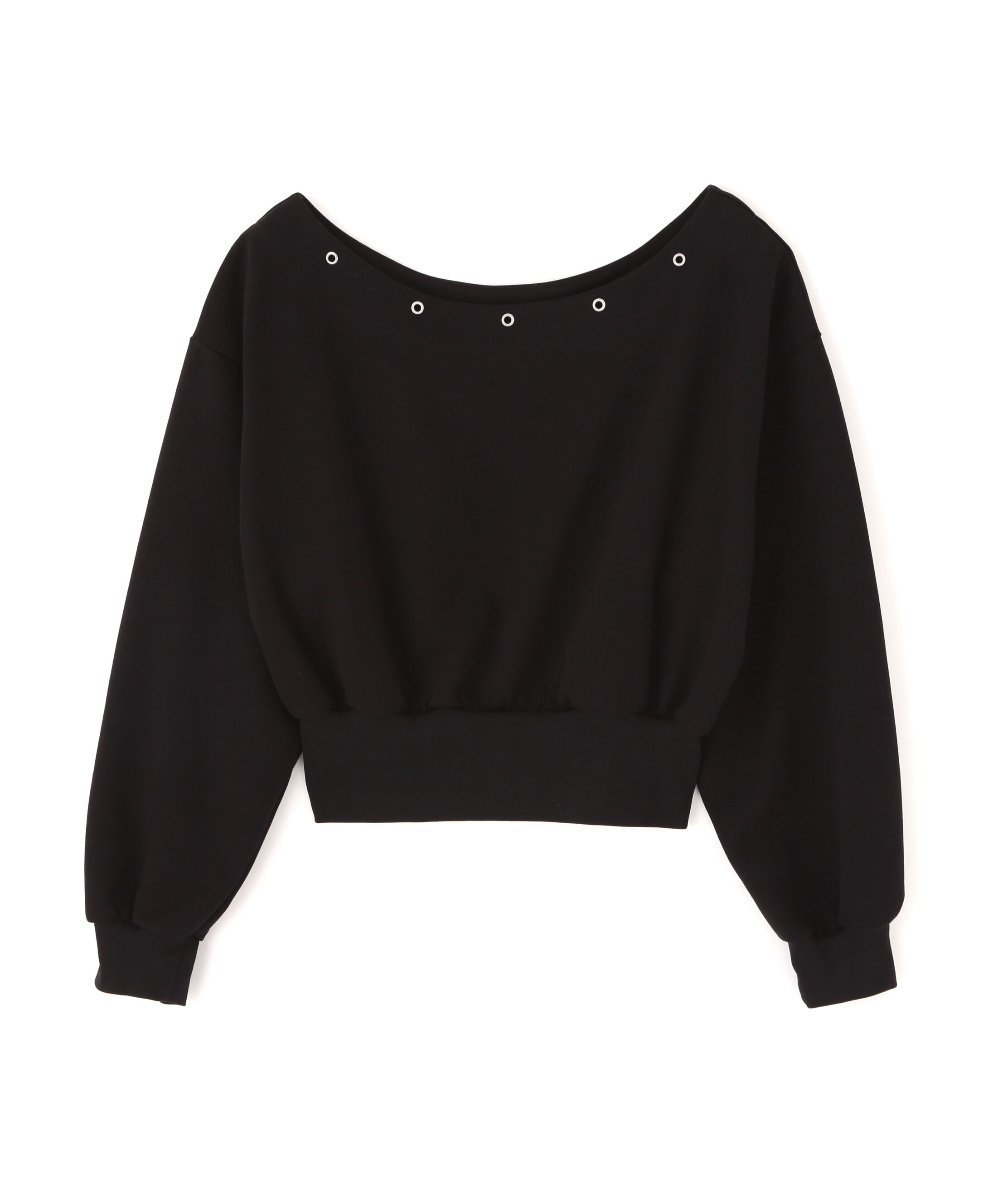  「ハトメオフショルスウェット」|Tシャツ・カットソー|