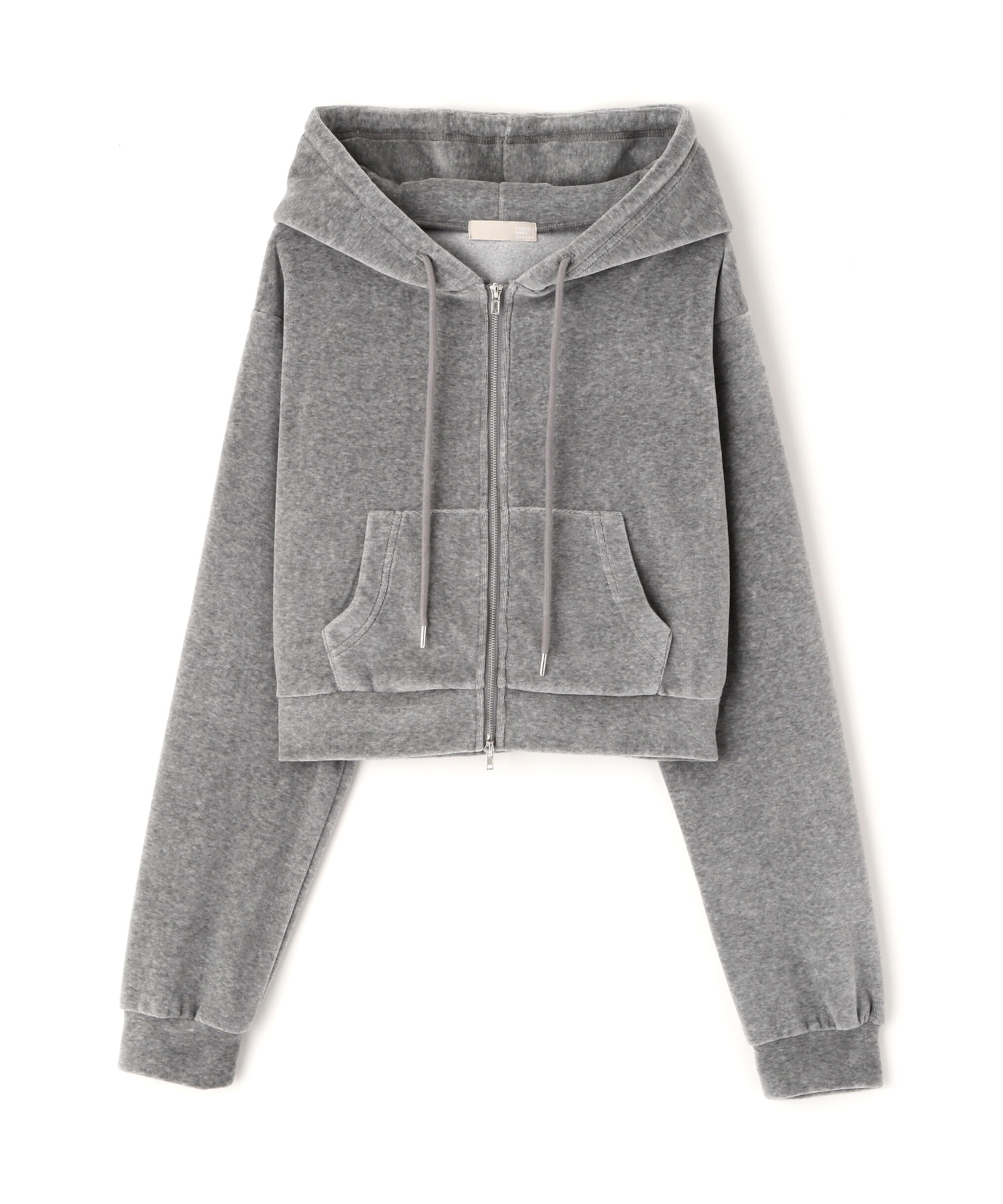  「Ｗジップベロアパーカー」|Tシャツ・カットソー|