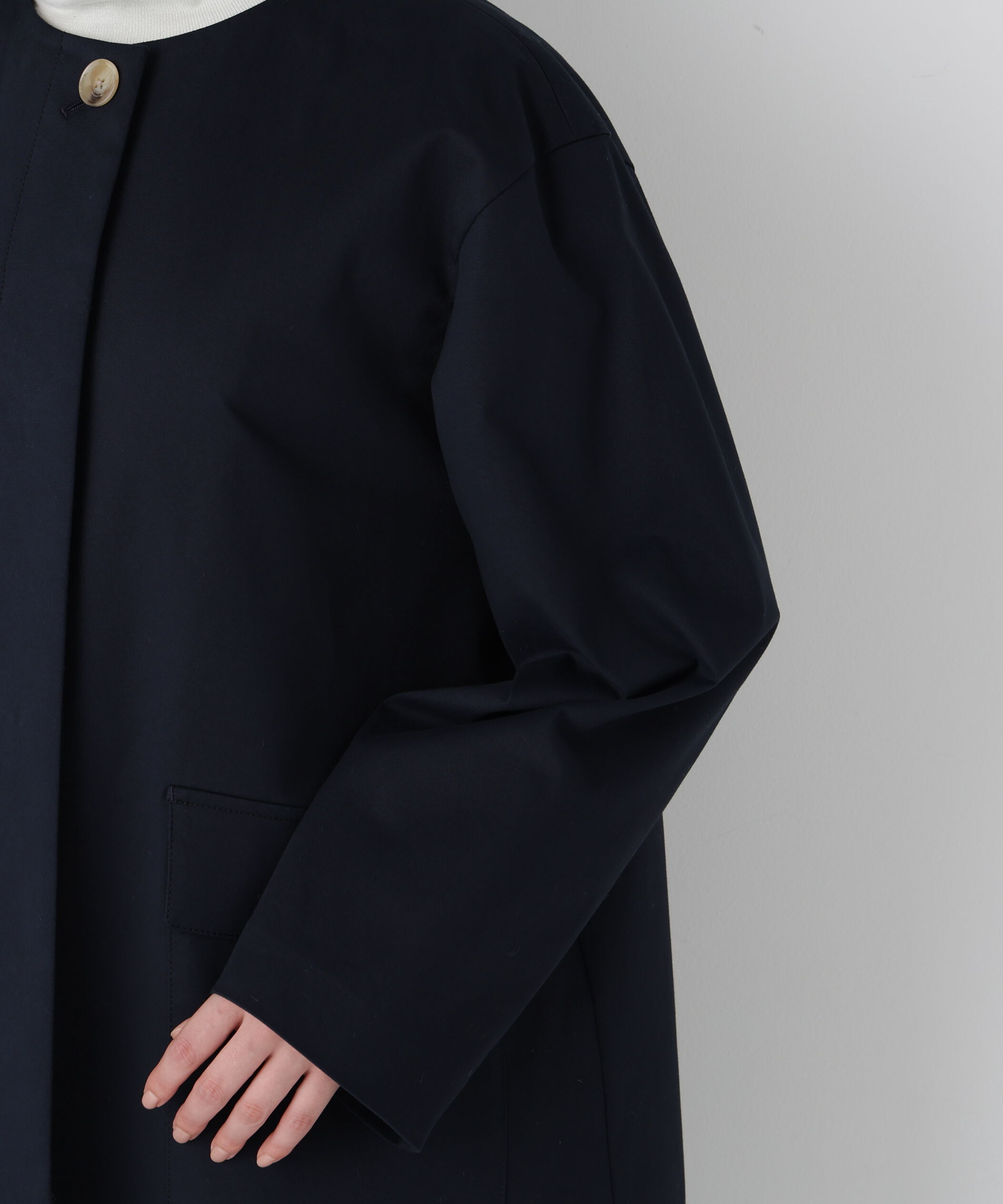  「◆ライナー付きフラップノーカラーコート」|その他|