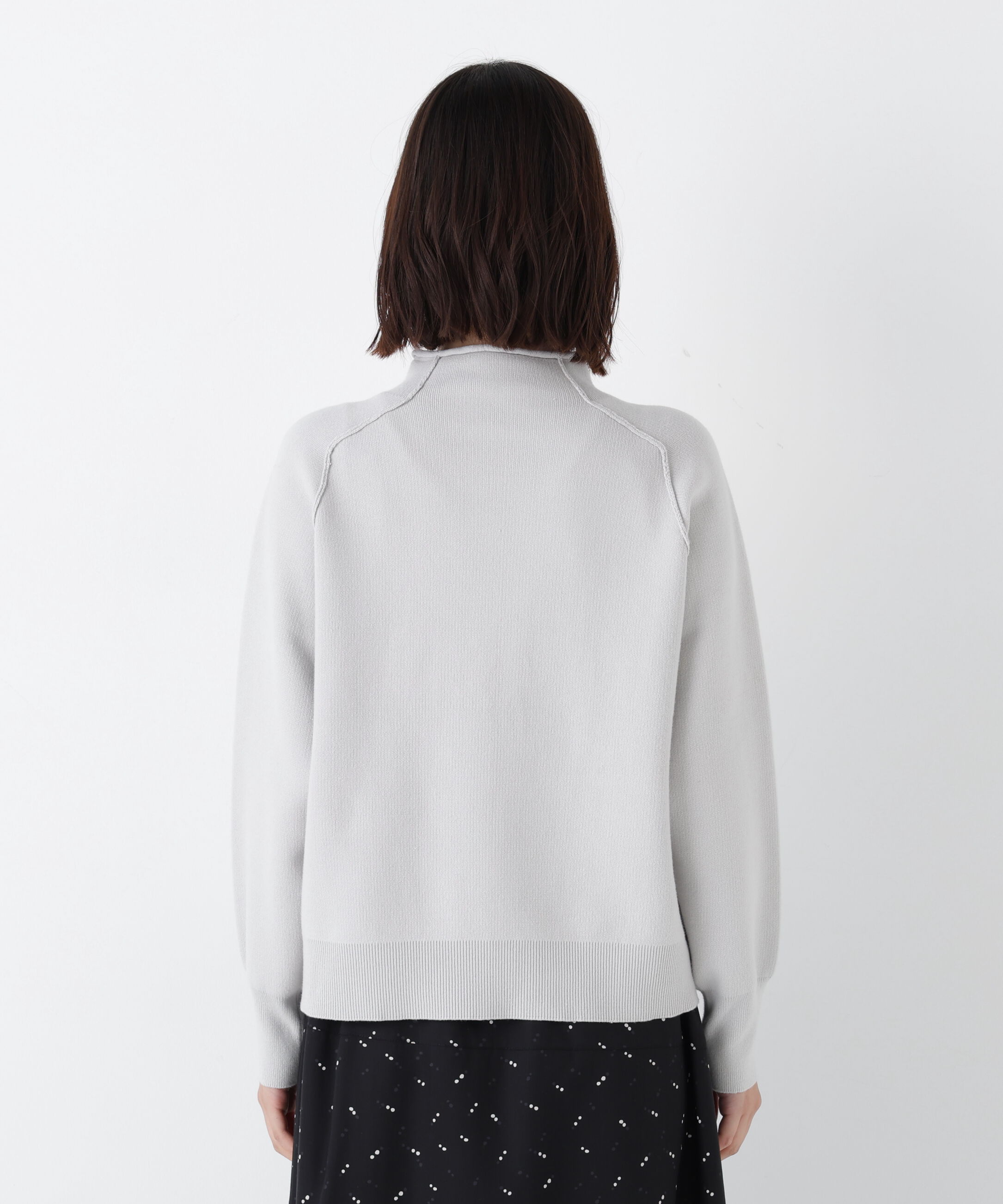  「◆コットンジャガードボトルネックＰＯ」|ニット・セーター|