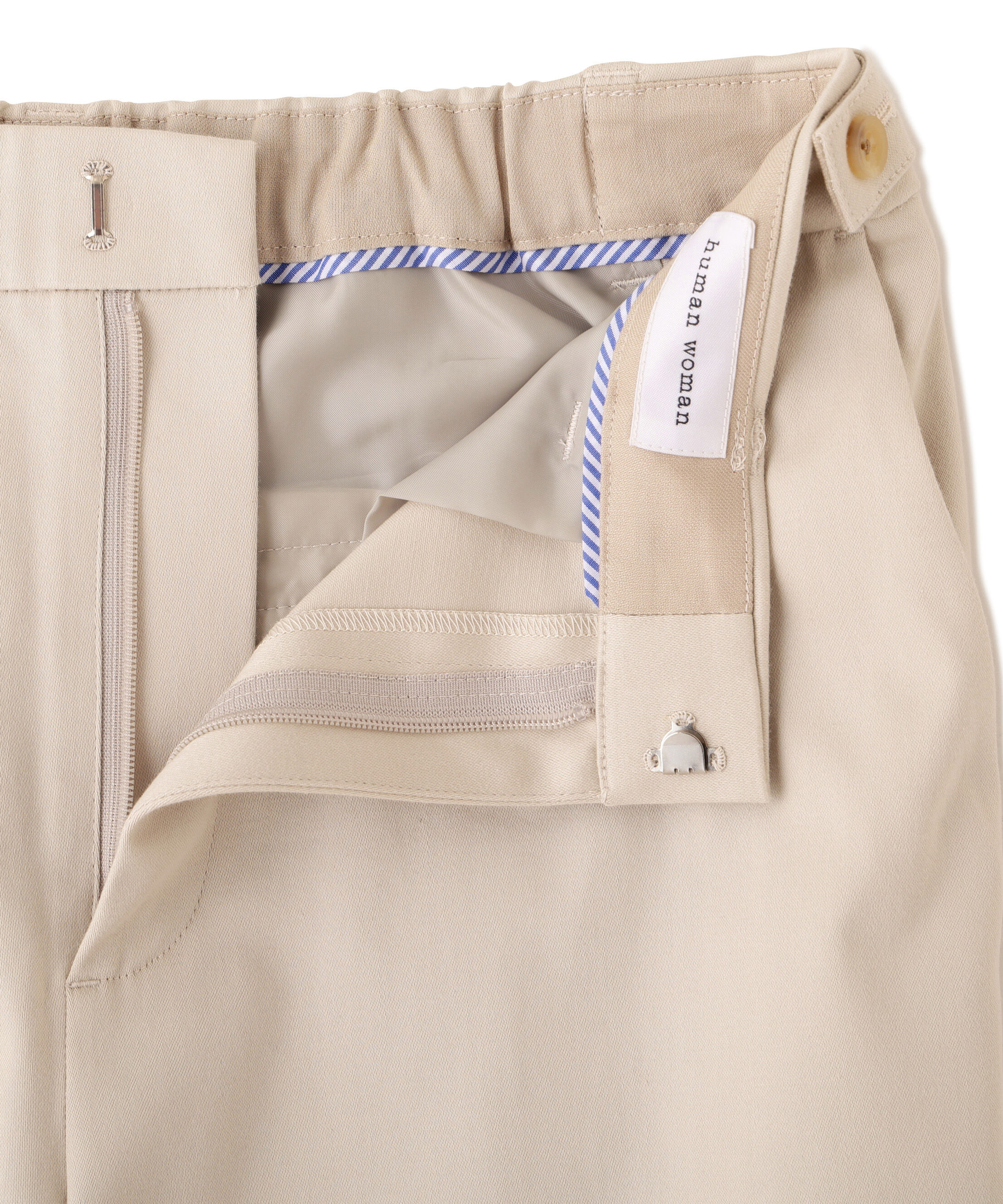  「◆サテンストレッチ細身ストレートパンツ」|その他|