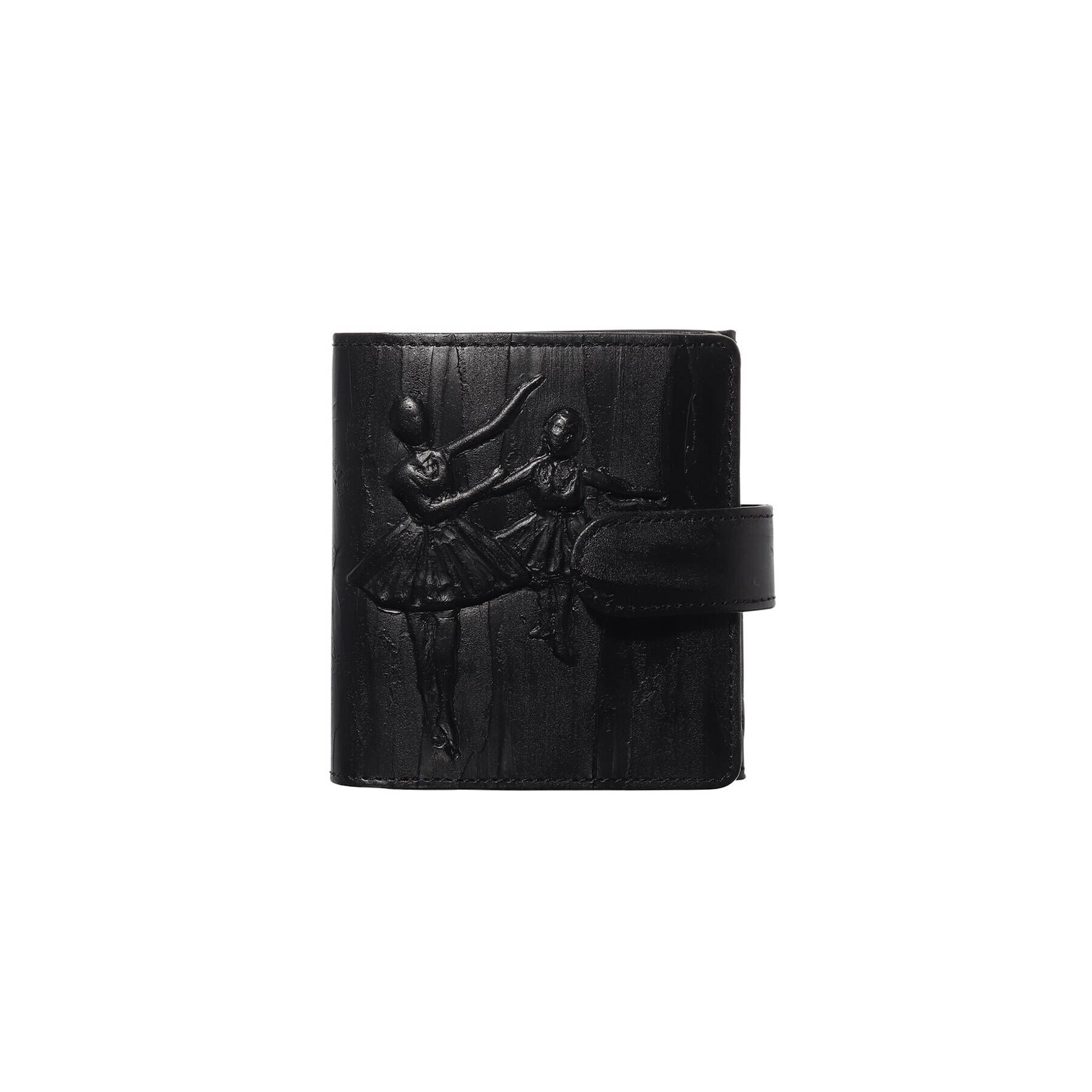 HIROKO HAYASHI「LA SCALA(スカラ)薄型二つ折り財布」|財布|ブラック(019)