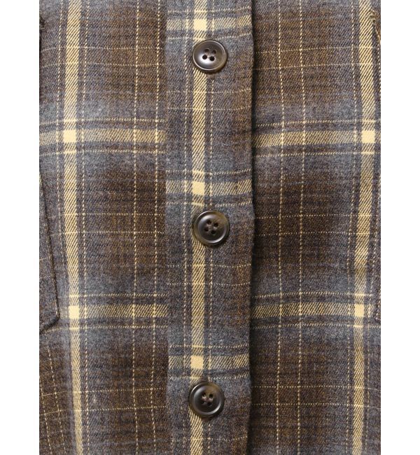 EMODA「クロップフードシャツ」|シャツ・ブラウス|