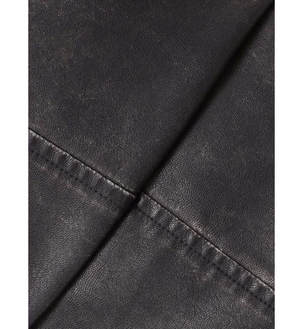 EMODA「アウトポケットフェイクレザーワンピース」|ワンピース|