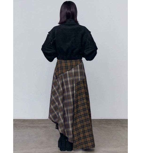 EMODA「フェイクスエードブルゾン」|ブルゾン・スタジャン|