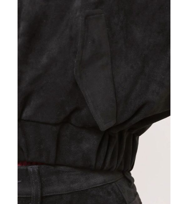EMODA「フェイクスエードブルゾン」|ブルゾン・スタジャン|