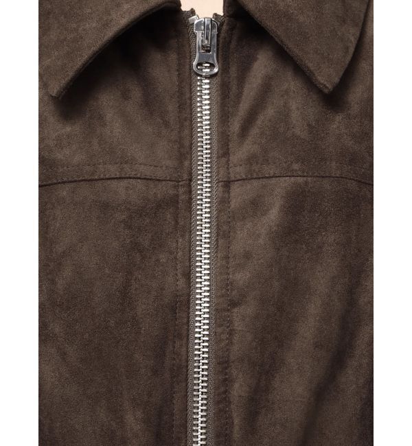 EMODA「フェイクスエードブルゾン」|ブルゾン・スタジャン|