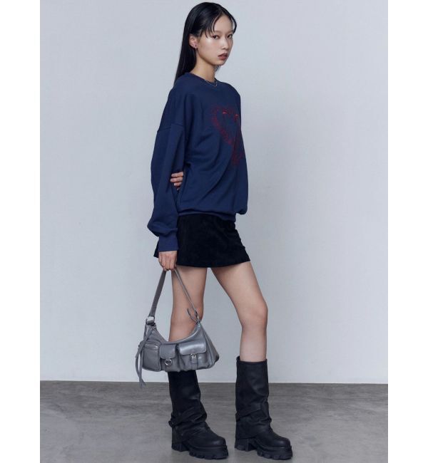 EMODA「フェイクスエードミニスカート」|スカート|