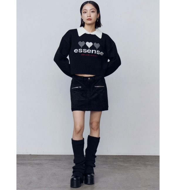 EMODA「フェイクスエードミニスカート」|スカート|