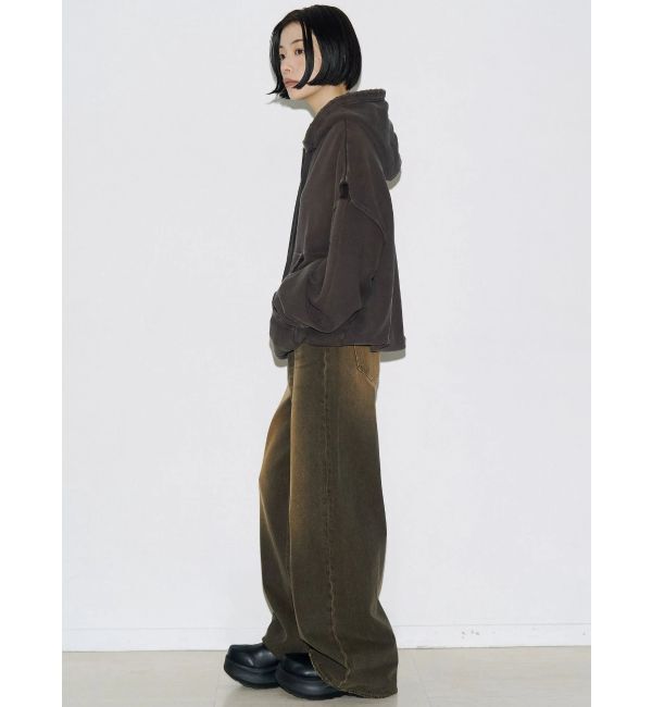 EMODA「【VEQUM】RIM WIDE JEANS」|デニム|