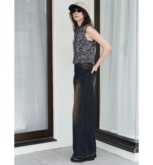 EMODA「【VEQUM】RIM WIDE JEANS」|デニム|