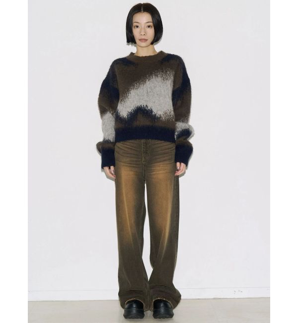 EMODA「【VEQUM】RIM WIDE JEANS」|デニム|