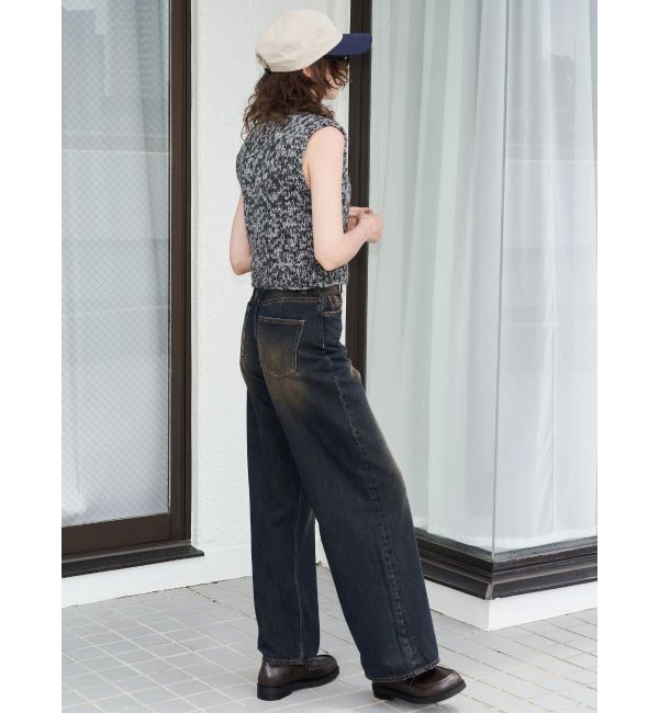 EMODA「【VEQUM】RIM WIDE JEANS」|デニム|