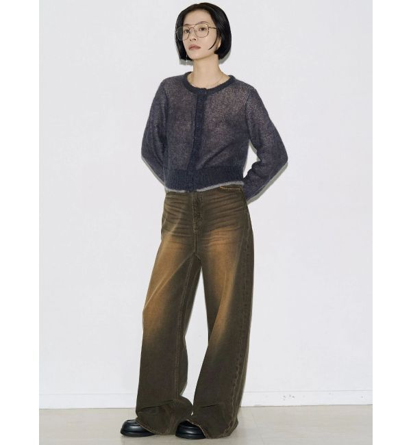 EMODA「【VEQUM】RIM WIDE JEANS」|デニム|