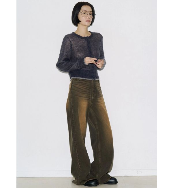 EMODA「【VEQUM】RIM WIDE JEANS」|デニム|