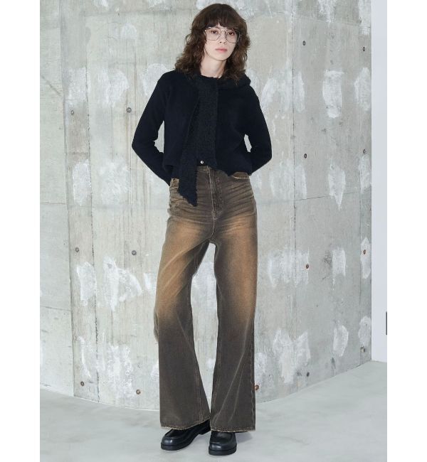 EMODA「【VEQUM】RIM WIDE JEANS」|デニム|