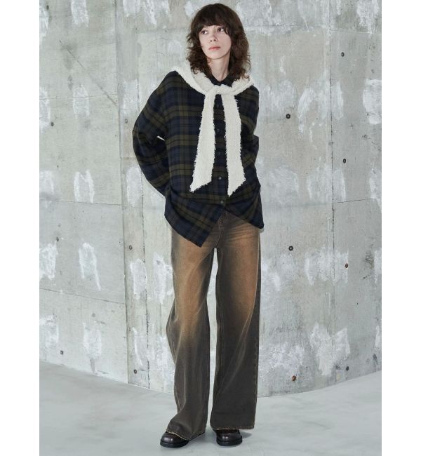 EMODA「【VEQUM】RIM WIDE JEANS」|デニム|