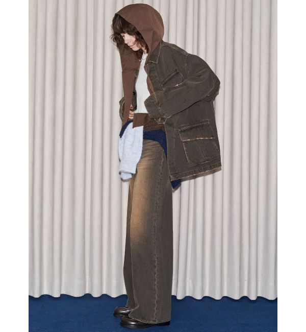 EMODA「【VEQUM】RIM WIDE JEANS」|デニム|