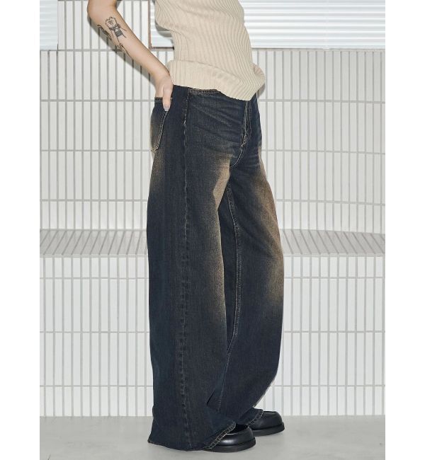 EMODA「【VEQUM】RIM WIDE JEANS」|デニム|