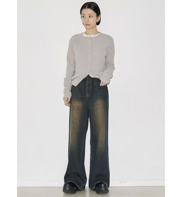 EMODA「【VEQUM】RIM WIDE JEANS」|デニム|